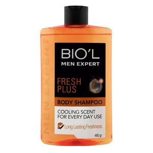 شامپو بدن بیول مدل fresh plus  وزن 480 گرم